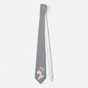 Siberian Husky Ties Stylish Alaskan Malamute Ties