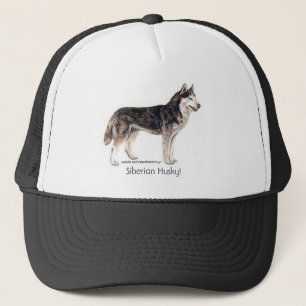Siberian Husky! Trucker Hat