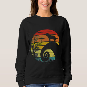 Siberian Husky Vintage 60s 70s Dog Sweatshirt