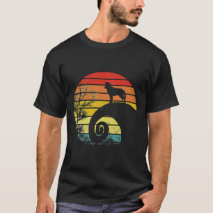 Siberian Husky Vintage 60s 70s Dog T-Shirt
