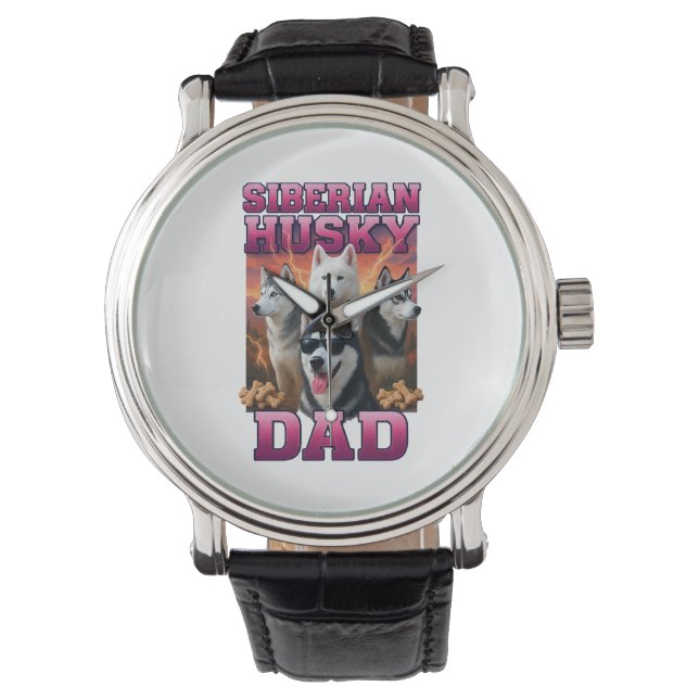 Siberian Husky    Watch (Front)