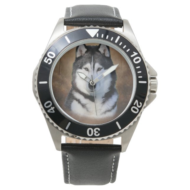 Siberian Husky Watch (Front)