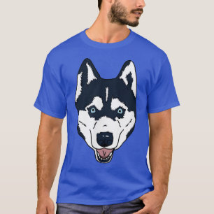 siberian husky  wolf snow dog  happy huskies  love T-Shirt
