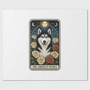 Siberian Husky Wrapping Paper