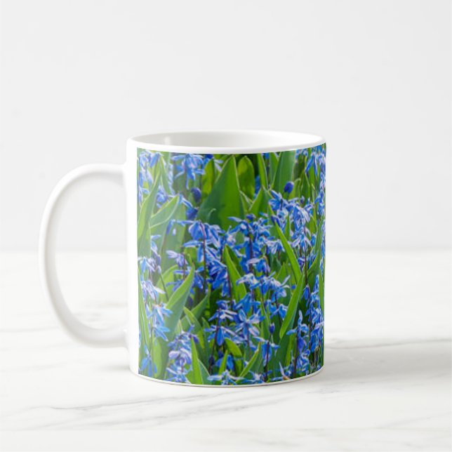 Siberian Squill Coffee Mug (Left)