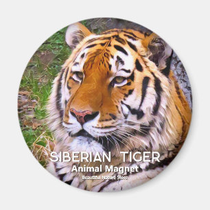 Siberian Tiger マグネット Magnet
