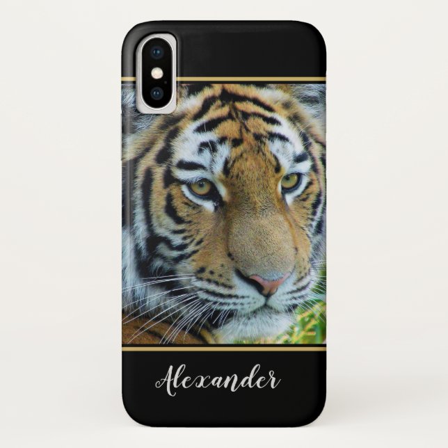 Siberian Tiger, Amur Tiger Case-Mate iPhone Case (Back)