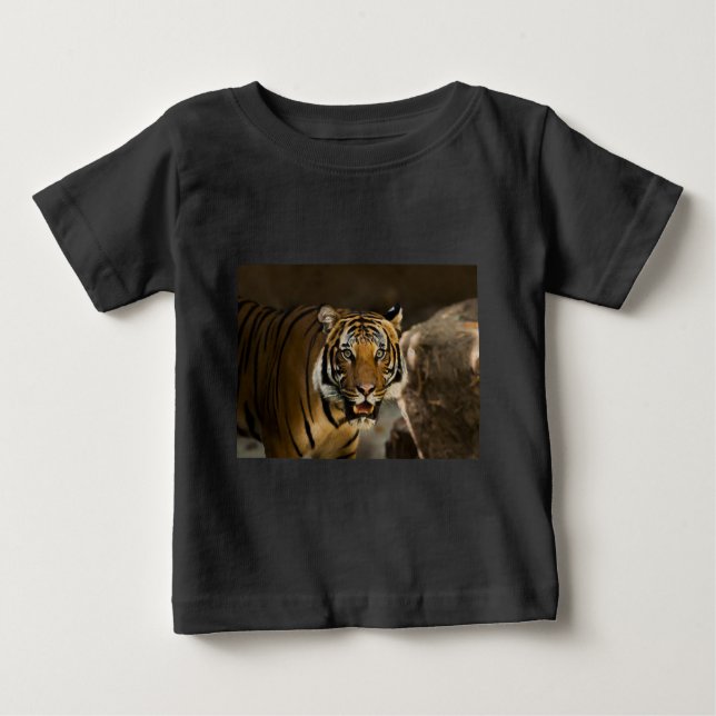 Siberian Tiger Baby T-Shirt (Front)