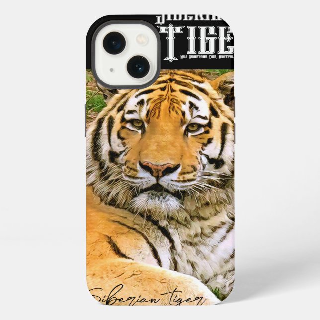 Siberian Tiger Case-Mate iPhone Case (Back)