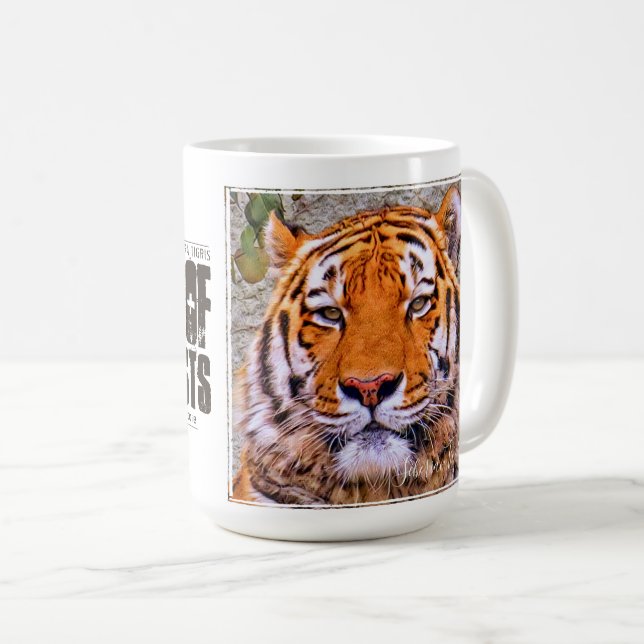 Siberian Tiger Coffee Mug (Front Right)