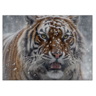 Siberian Tiger Cutting Board