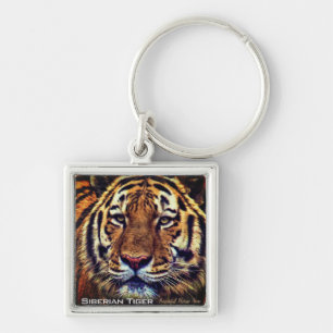 Siberian Tiger Key Ring