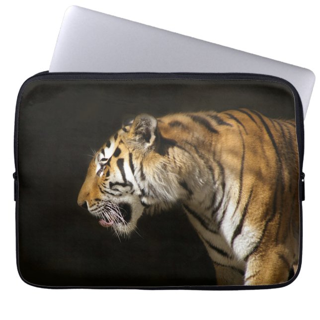 Siberian Tiger Laptop Sleeve (Front)