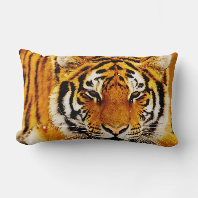 Siberian Tiger Lumbar Cushion (Front)