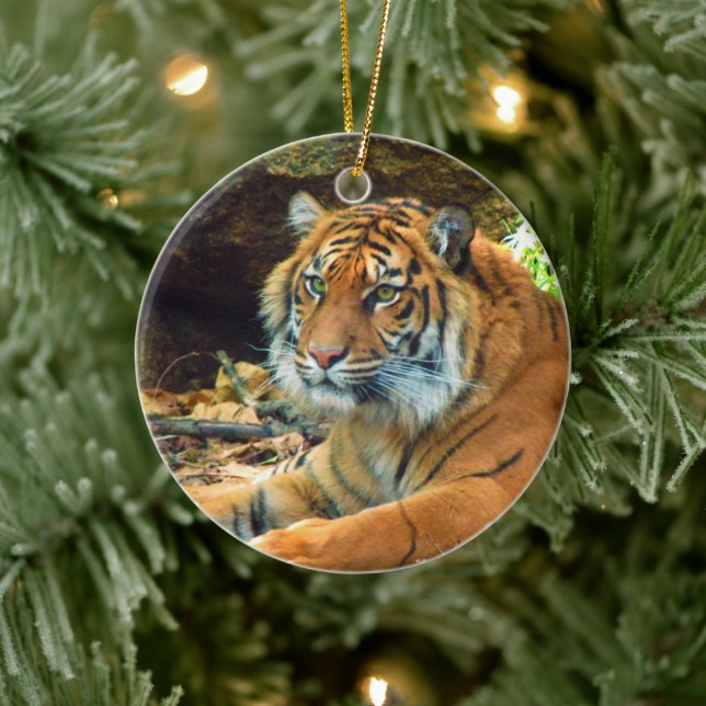 Siberian Tiger Ornament (Tree)