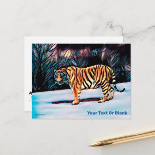 Siberian Tiger Postcard