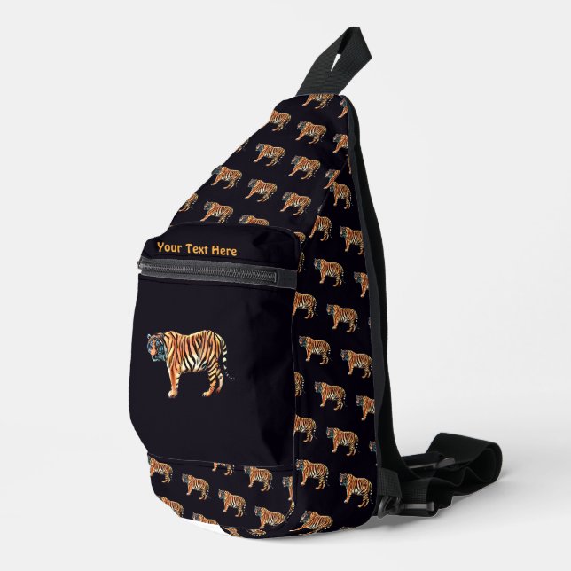 Siberian Tiger Sling Bag (Right Corner)