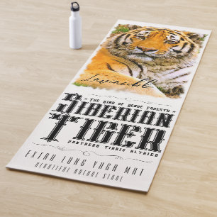Siberian Tiger Yoga Mat