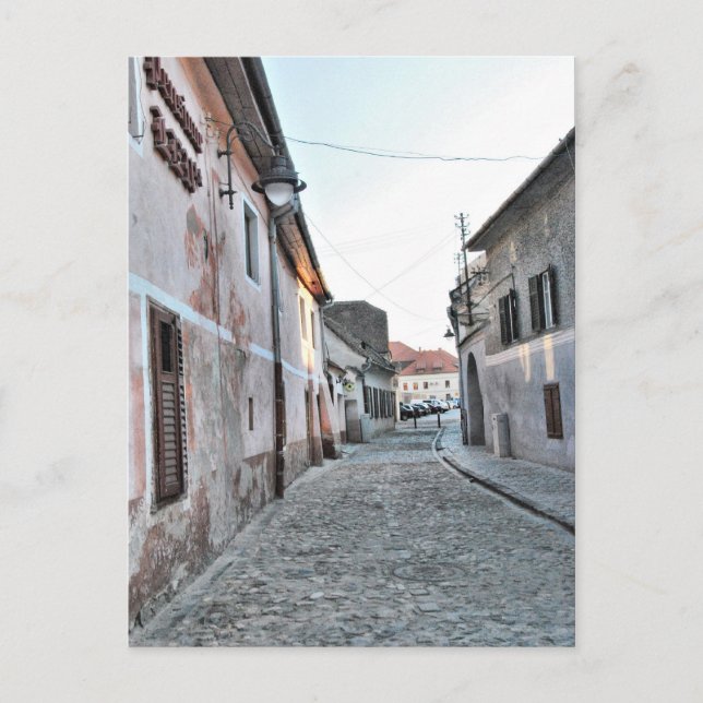Sibiu street postcard (Front)