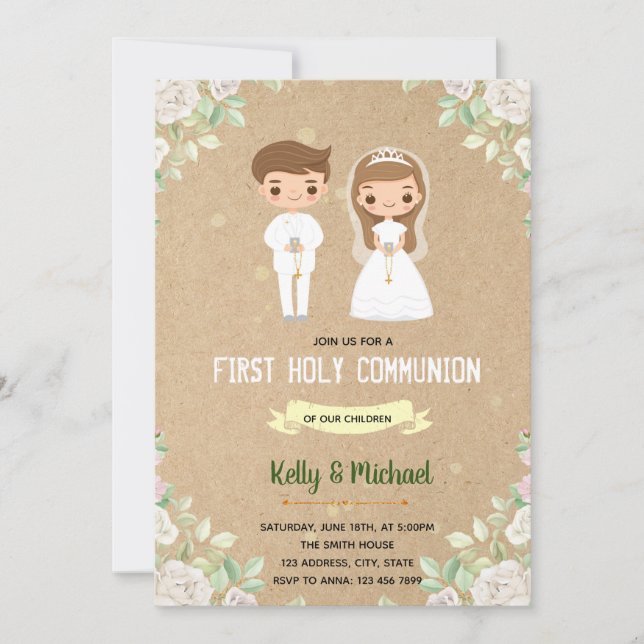 Sibling communion invitation (Front)
