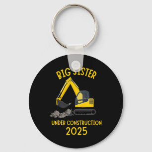 Sibling Reveal 2025 Under Construction Truck Big S Key Ring
