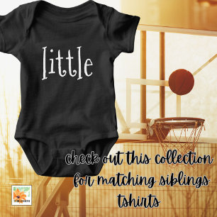 siblings announcement, sibling gift, LITTLE Baby Bodysuit