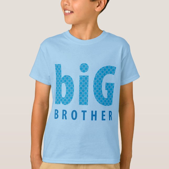 SIBLINGS COLLECTION - big brother {blue} T-Shirt (Front)