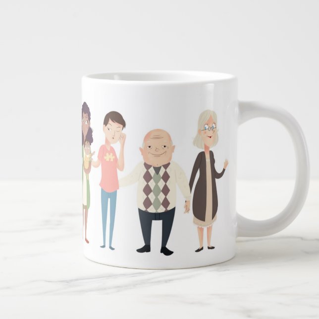 Sibs of all generations Mug (Right)