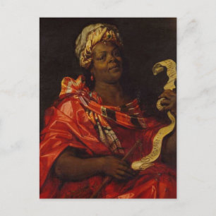 Sibylle Agrippina by Jan van der Hoecke Postcard