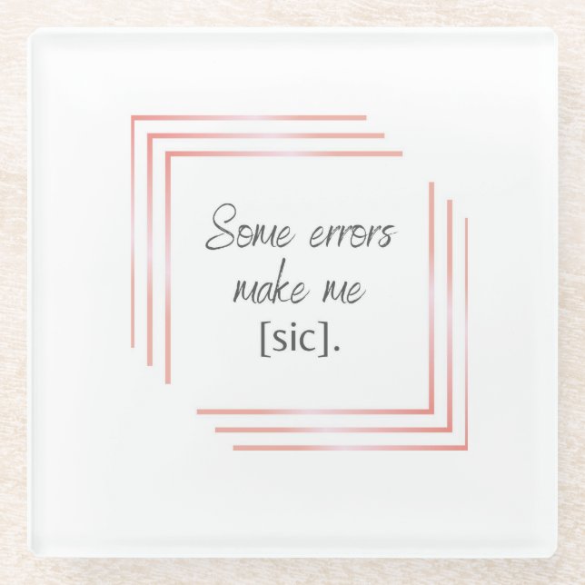 Sic coaster (Front)