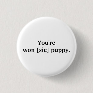 [Sic] humour pin