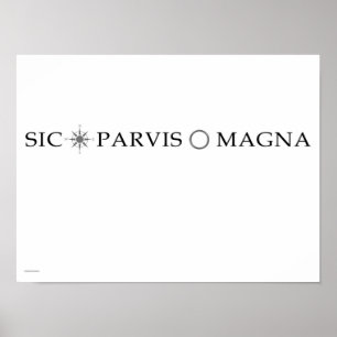 Sic Parvis Magna (Across) Poster