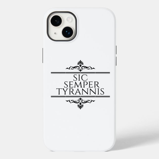 Sic Semper Tyrannis Case-Mate iPhone Case (Back)