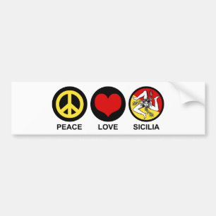 Sicilia Bumper Sticker