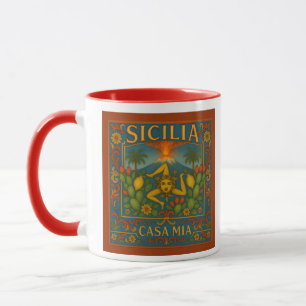 Sicilia Casa Mia Mug