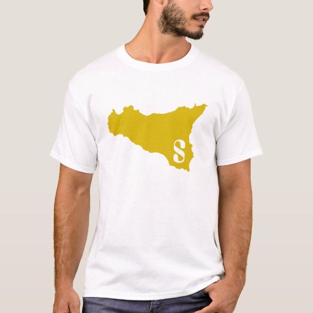 Sicilia gold T-Shirt (Front)