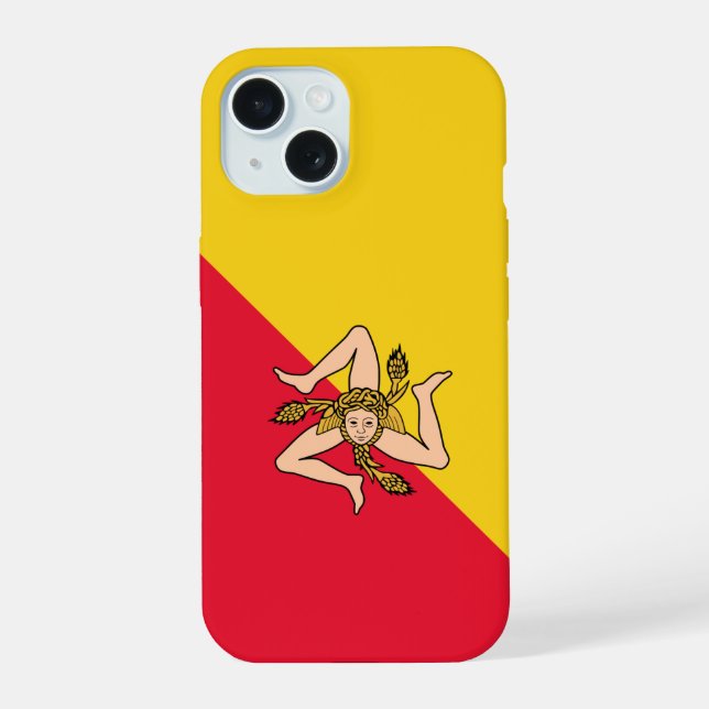 Sicilia iPhone 15 Case (Back)