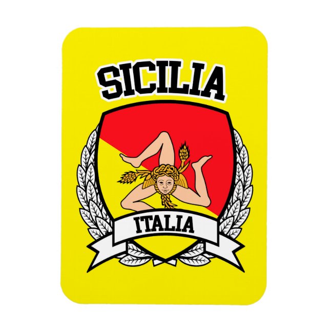 Sicilia Magnet (Vertical)