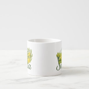 Sicilia Mt,Etna Design Espresso Cup