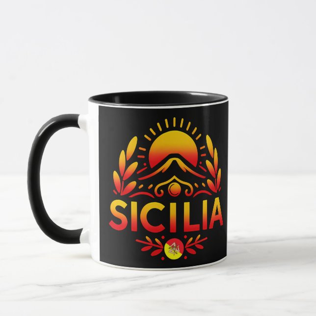 Sicilia Mt.Etna  Mug (Left)