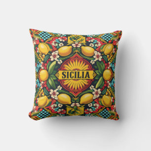 Sicilia Sicilian Pattern Cushion