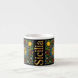 Sicilia Sicilian Pattern Espresso Cup