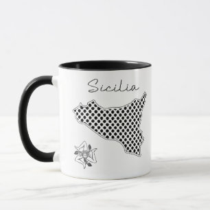 Sicilia Sicilian Trinacria  Mug
