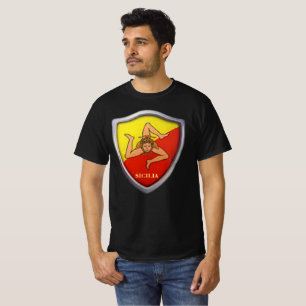 Sicilia/Sicily Emblem  T-Shirt