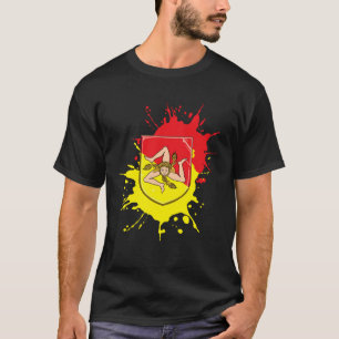 Sicilia Sicily I Trinacria Italian T-Shirt