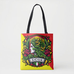 Sicilia Sicily Sicilian Tote Bag
