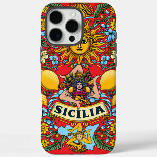 Sicilia Trinacria iPhone 16 Pro Max case 