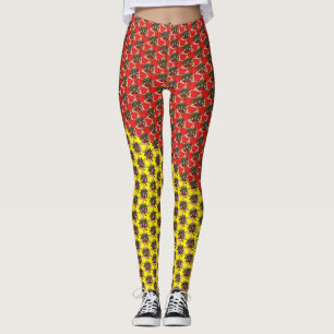 SICILIA Trinacria Sicilian Design Leggings