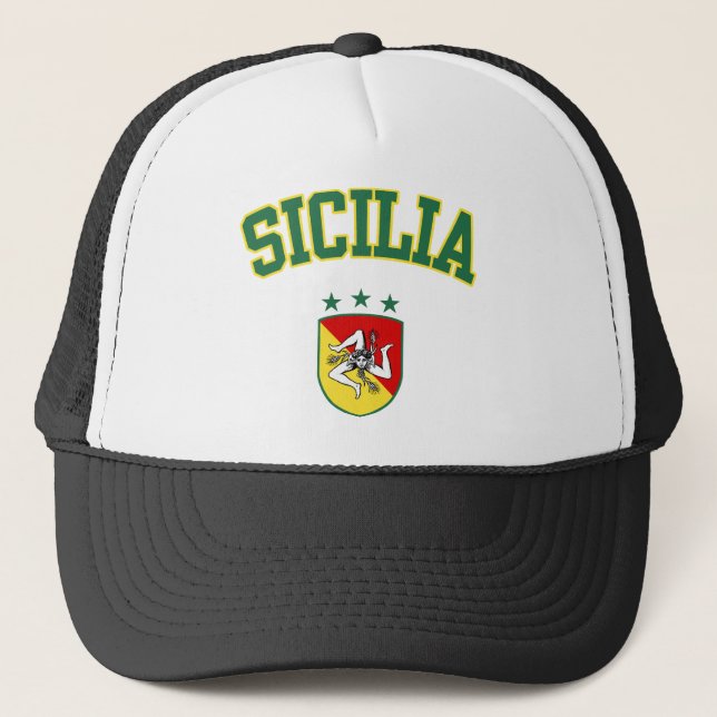 Sicilia Trucker Hat (Front)