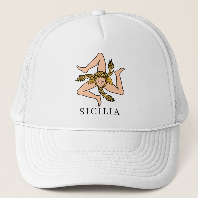 Sicilia Trucker Hat (Front)